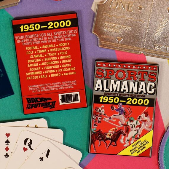 Sztabka kolekcjonerska Powrót do przyszłości - Sports Almanac