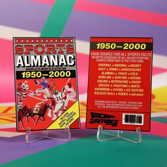 Sztabka kolekcjonerska Powrót do przyszłości - Sports Almanac- Zdjęcie 2