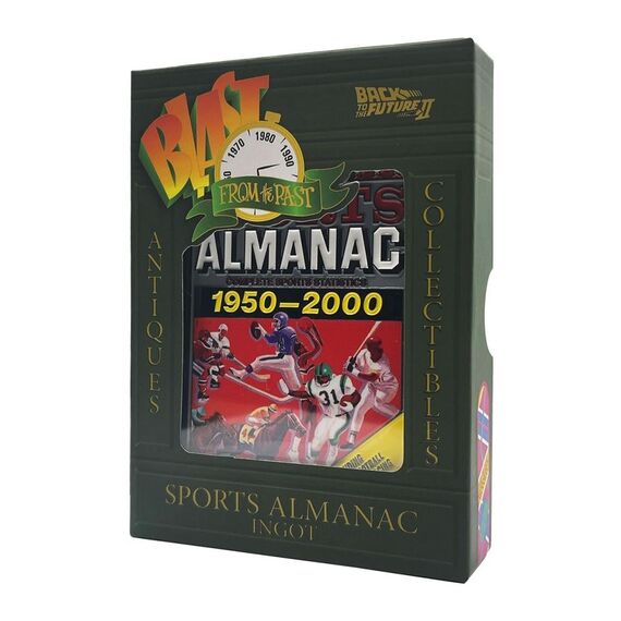 Sztabka kolekcjonerska Powrót do przyszłości - Sports Almanac- Zdjęcie 5