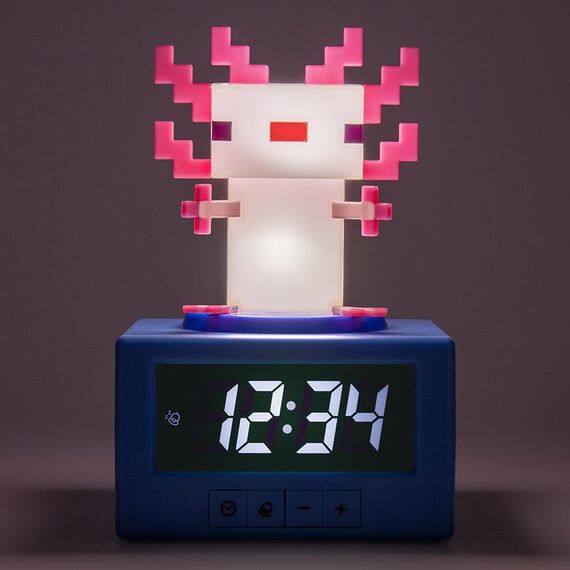 Budzik z podświetleniem Minecraft Axolotl- Zdjęcie 2