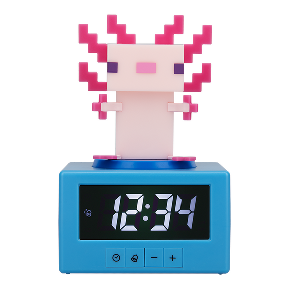 Budzik z podświetleniem Minecraft Axolotl- Zdjęcie 3