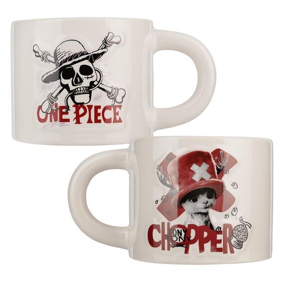 Duży kubek wytłaczany One Piece (Netflix) - Chopper (400 ml)