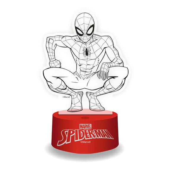 Lampka 3D RGB Marvel Spider-Man- Zdjęcie 2