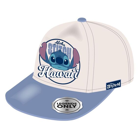 Czapka z daszkiem haftowana Disney Stitch Aloha Hawaii (56/58cm)