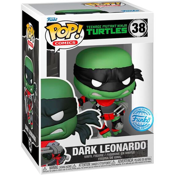 Figurka Teenage Mutant Ninja Turtles POP! - Dark Leonardo (Exclusive)- Zdjęcie 2