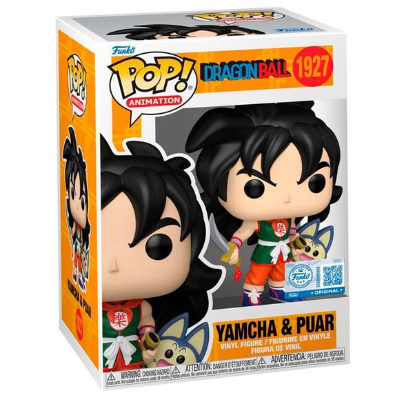 Figurka Dragon Ball POP! - Yamcha & Puar (Exclusive)- Zdjęcie 2