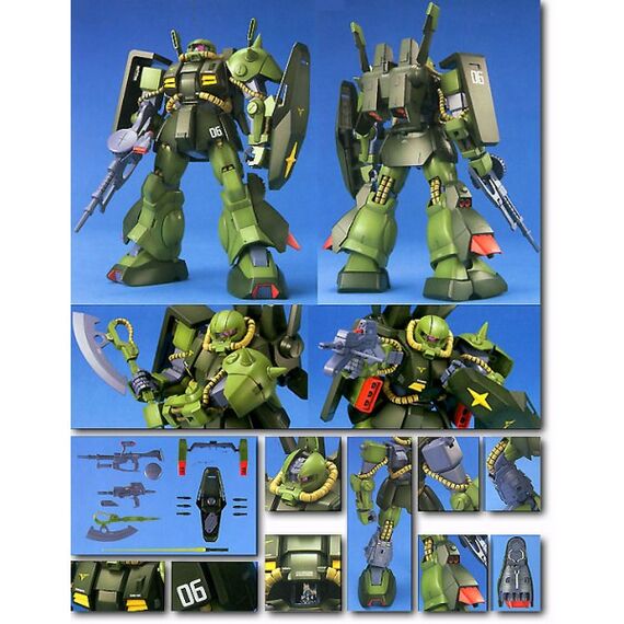 Model figurki GUNDAM MG 1/100 - RMS-106 Hi-Zack- Zdjęcie 4