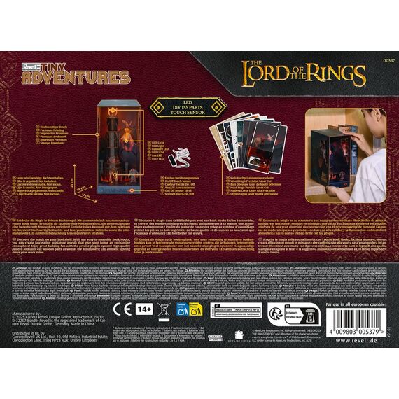 Drewniany model do składania Władca Pierścieni Tiny Adventures Barad-Dûr- Zdjęcie 8