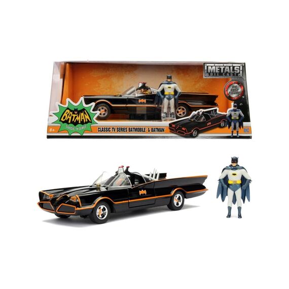 Model samochodu Batman (1966) 1/24 - Batmobile (z figurką Batman)
