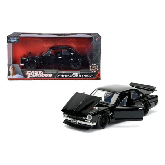 Model samochodu Szybcy i wściekli 1/24 - Brian's Nissan Skyline 2000 GT-R (KPGC10)