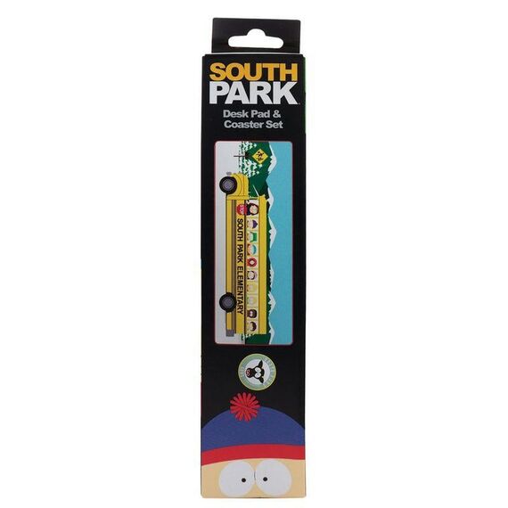 Podkładka pod mysz XL z podstawką pod kubek South Park - Elementary School Bus- Zdjęcie 4