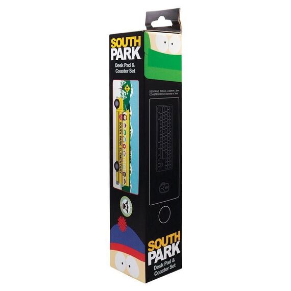 Podkładka pod mysz XL z podstawką pod kubek South Park - Elementary School Bus- Zdjęcie 5