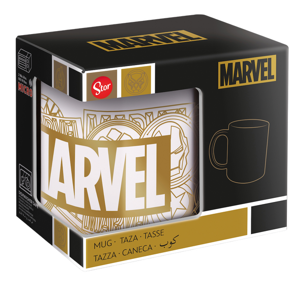 Kubek Marvel - Logo (325ml)- Zdjęcie 6