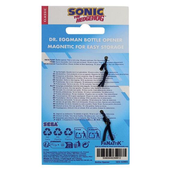 Otwieracz do butelek Sonic - Dr. Eggman (limited edition)- Zdjęcie 4