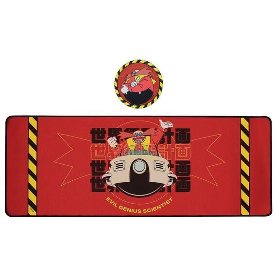 Mata na biurko Sonic XL - Dr. Eggman
