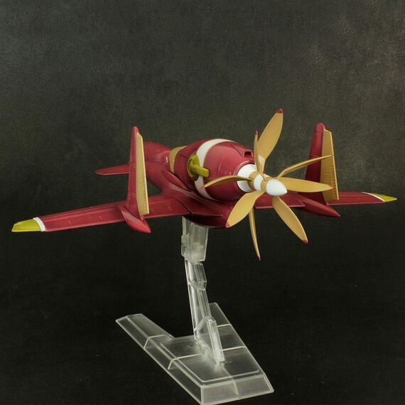 Model do składania Royal Space Force: The Wings of Honnêamise 1/72 - Air Force Fighter Schira-DOW 3rd (Single Seat Type)- Zdjęcie 4