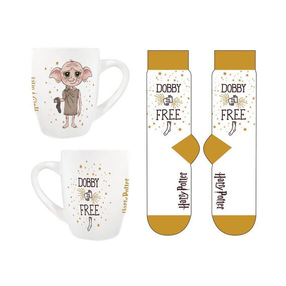 Zestaw prezentowy Harry Potter - Zgredek (kubek i skarpety)- Zdjęcie 2