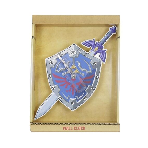 Zegar ścienny The Legend of Zelda Shield & Sword- Zdjęcie 2