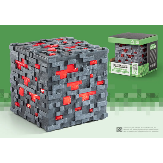 Replika z podświetleniem Minecraft - Redstone Ore