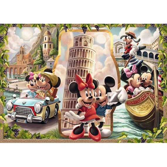 Puzzle Disney - Mickey's Vacation (1000 elementów)- Zdjęcie 2