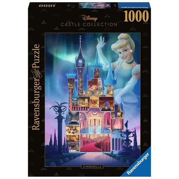 Puzzle Disney Castle - Cinderella (1000 elementów)
