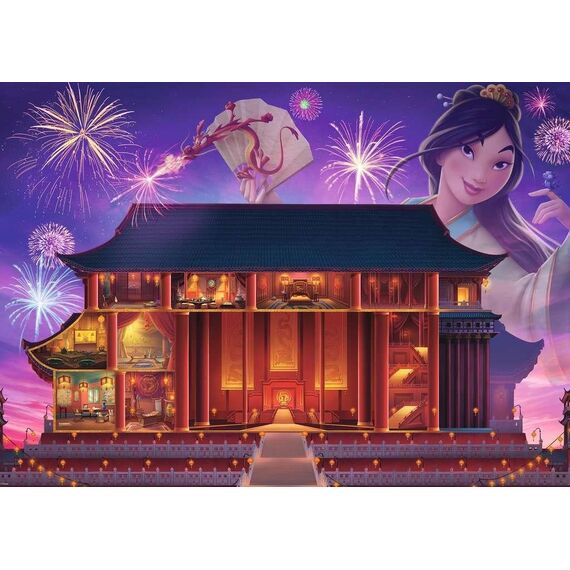 Puzzle Disney Castle - Mulan (1000 elementów)- Zdjęcie 2