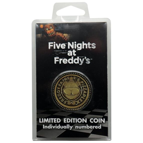 Limitowana moneta Five Nights at Freddy's - One Faz-Token- Zdjęcie 3