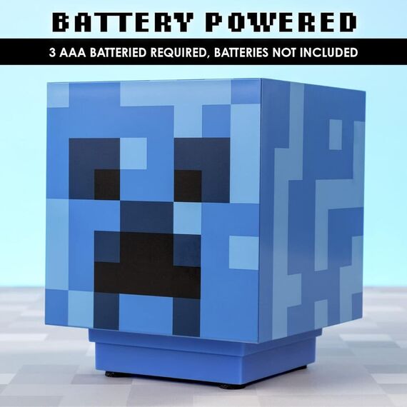 Lampka 3D z dźwiękiem Minecraft - Creeper