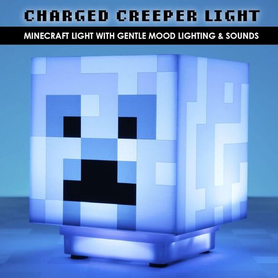 Lampka 3D z dźwiękiem Minecraft - Creeper- Zdjęcie 2