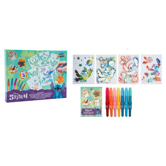 Zestaw kreatywny Disney - Stitch (pisaki w sprayu)