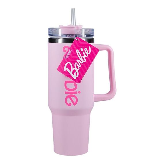 Kubek terminczy ze słomką Barbie 1200ml- Zdjęcie 3