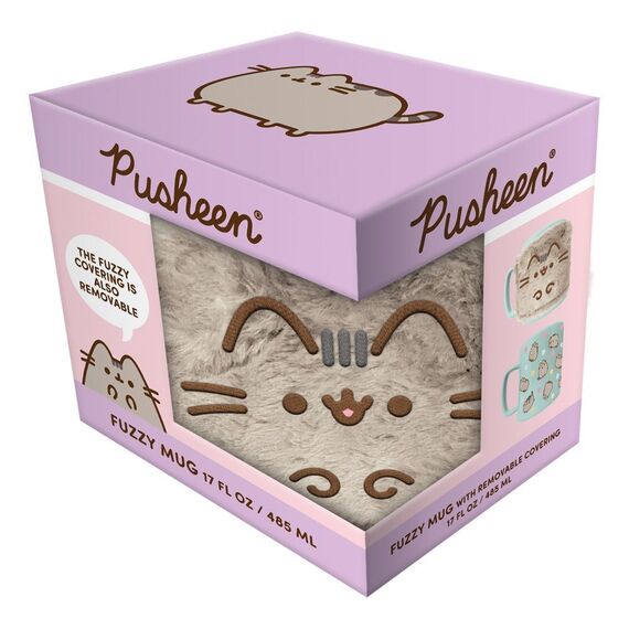 Kubek w futerku Pusheen 440ml- Zdjęcie 4