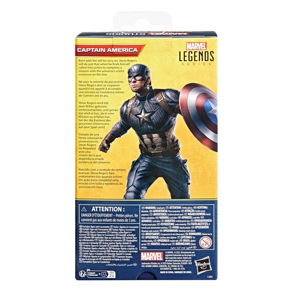 Figurka Avengers: Endgame Marvel Legends - Kapitan Ameryka- Zdjęcie 11