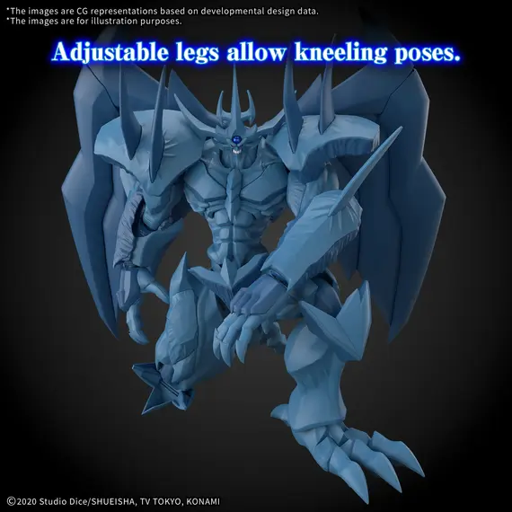 Model figurki Yu-Gi-Oh! Figure-rise Standard Amplified - Obelisk The Tormentor- Zdjęcie 6