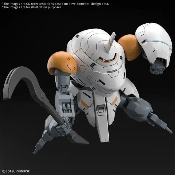 Model figurki GUNDAM HG Iron-Blooded Orphans 1/144 - 598's Monkey Rodi / Monkey Crab Rodi- Zdjęcie 3