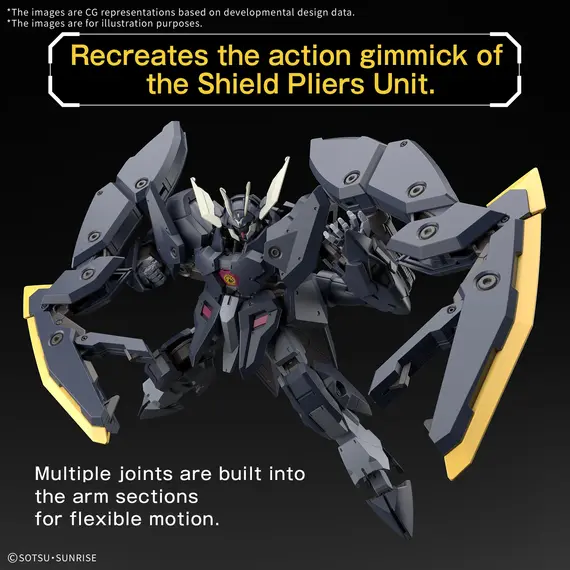 Model figurki GUNDAM HG Iron-Blooded Orphans 1/144 - Gundam Zagan- Zdjęcie 2