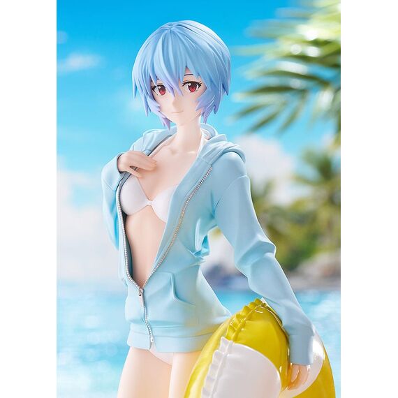 Figurka Rebuild of Evangelion Pop Up Parade L - Beach Queens: Rei Ayanami- Zdjęcie 7