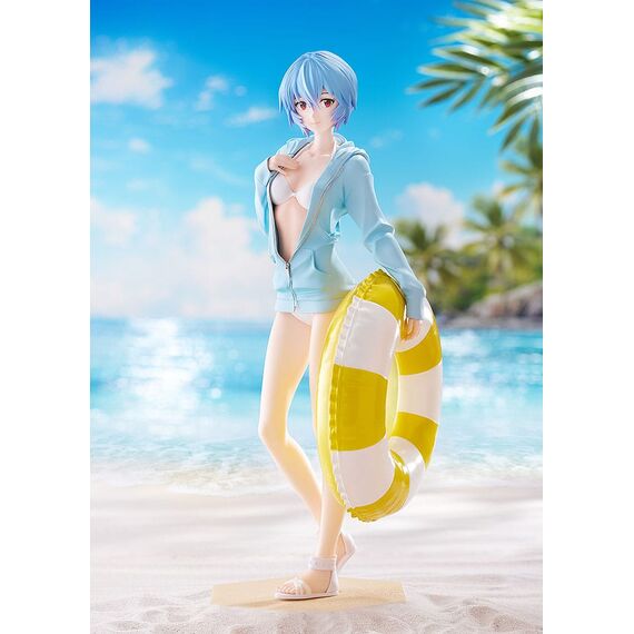 Figurka Rebuild of Evangelion Pop Up Parade L - Beach Queens: Rei Ayanami- Zdjęcie 5