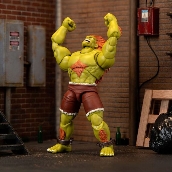 Figurka Ultra Street Fighter II: The Final Challengers 1/12 - Blanka- Zdjęcie 5