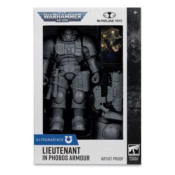 Figurka Warhammer 40k - Ultramarines Lieutenant in Phobos Armor (Artist Proof)- Zdjęcie 7