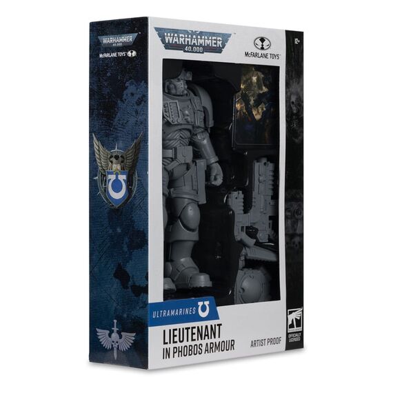 Figurka Warhammer 40k - Ultramarines Lieutenant in Phobos Armor (Artist Proof)- Zdjęcie 8