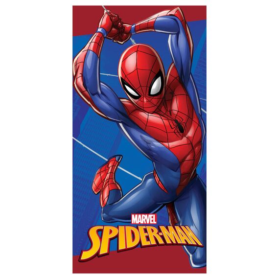 Ręcznik plażowy z mikrofibry Marvel Spider-Man (70x140cm)