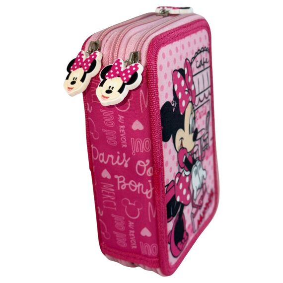 Piórnik potrójny Disney - Minnie Paris- Zdjęcie 2