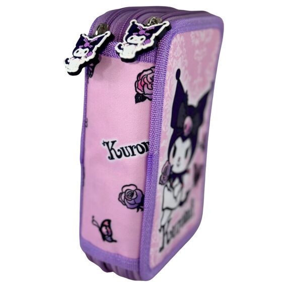 Piórnik potrójny Hello Kitty - Kuromi- Zdjęcie 2