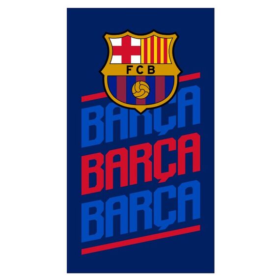 Ręcznik plażowy z mikrofibry FC Barcelona - Barca (70x140cm)