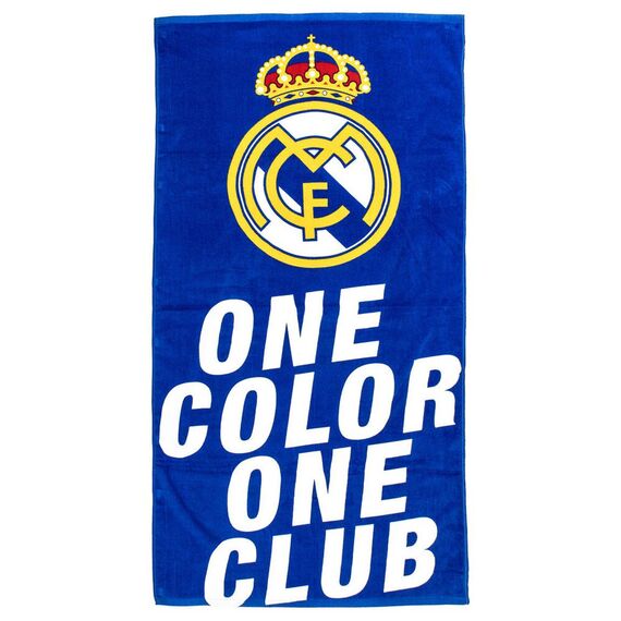 Ręcznik plażowy bawełniany Real Madryt - One Color, One Club (70x140cm)