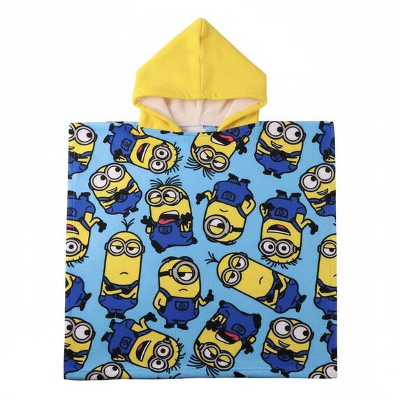 Ręcznik plażowy poncho Minionki (55x77cm)