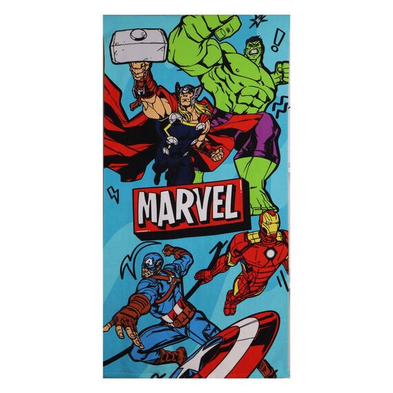 Zestaw plażowy Marvel Avengers (ręcznik, worek i czapka z daszkiem)- Zdjęcie 4