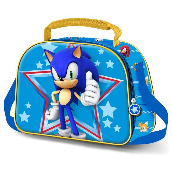 Torba na lunch 3D Sonic the Hedgehog - Star