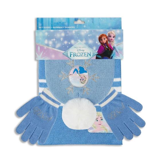 Komplet zimowy Disney Kraina lodu (czapka, szalik i rękawiczki)- Zdjęcie 3